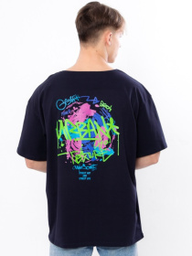 Футболка Носи своє модель 3121-036-33-chornilxno-sinj-urban Фото