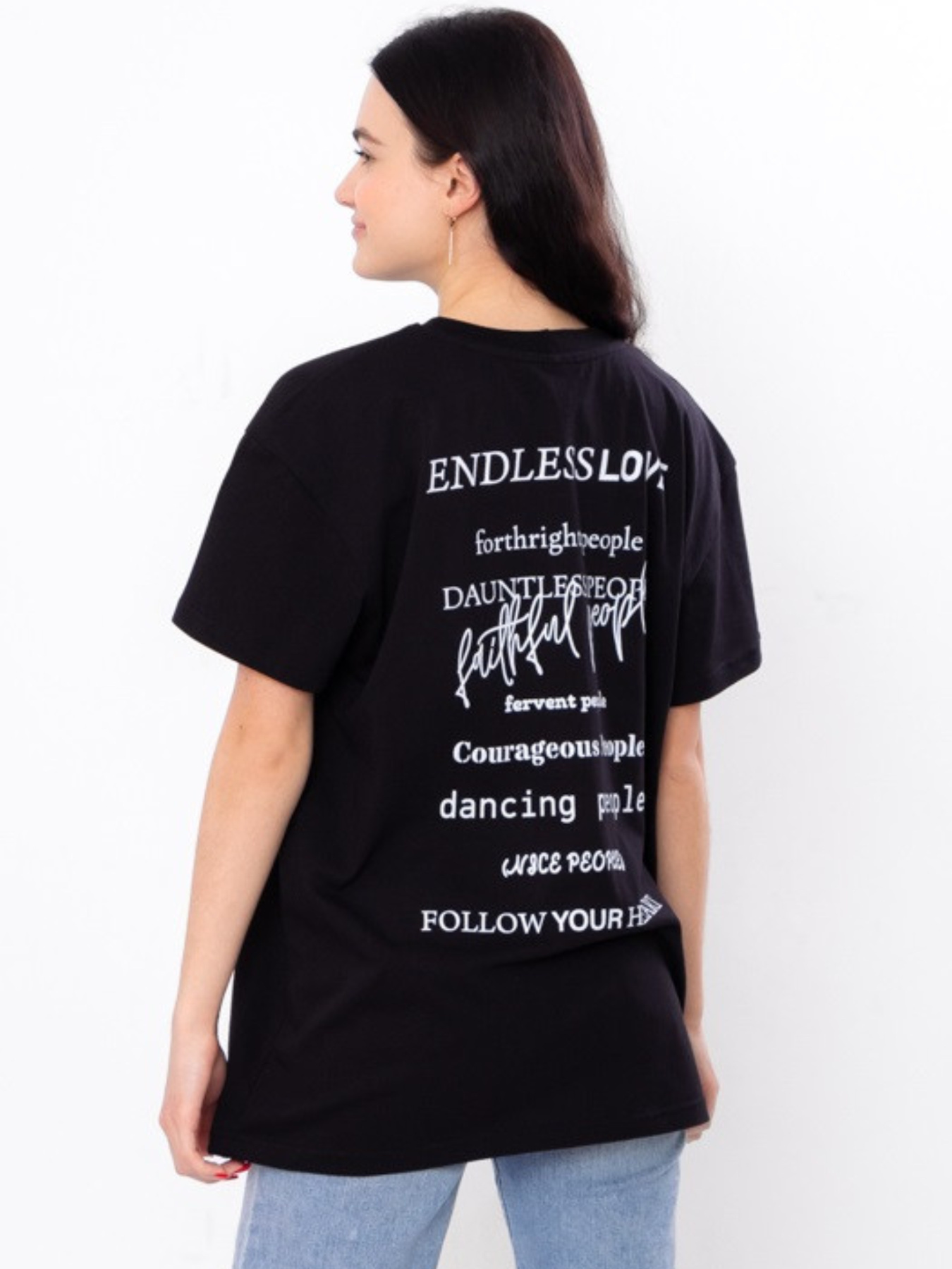 Футболка Носи своє модель 3384-001-33-chornij Фото