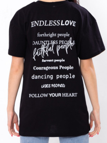 Футболка Носи своє модель 3384-001-33-chornij Фото