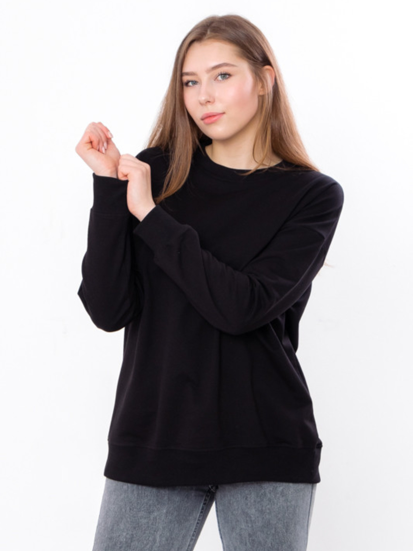 Свитшот Носи своє модель 3355-057-chornij Фото