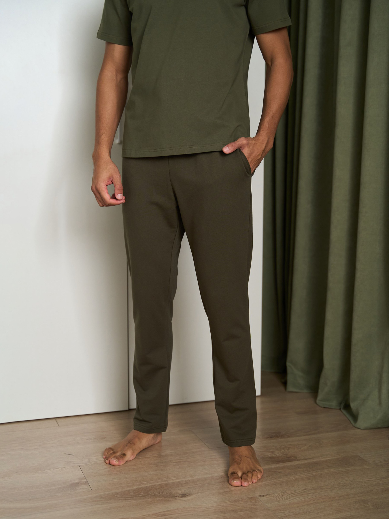 Домашній костюм HANDY WEAR Cotton Basic модель 0811-3 Фото