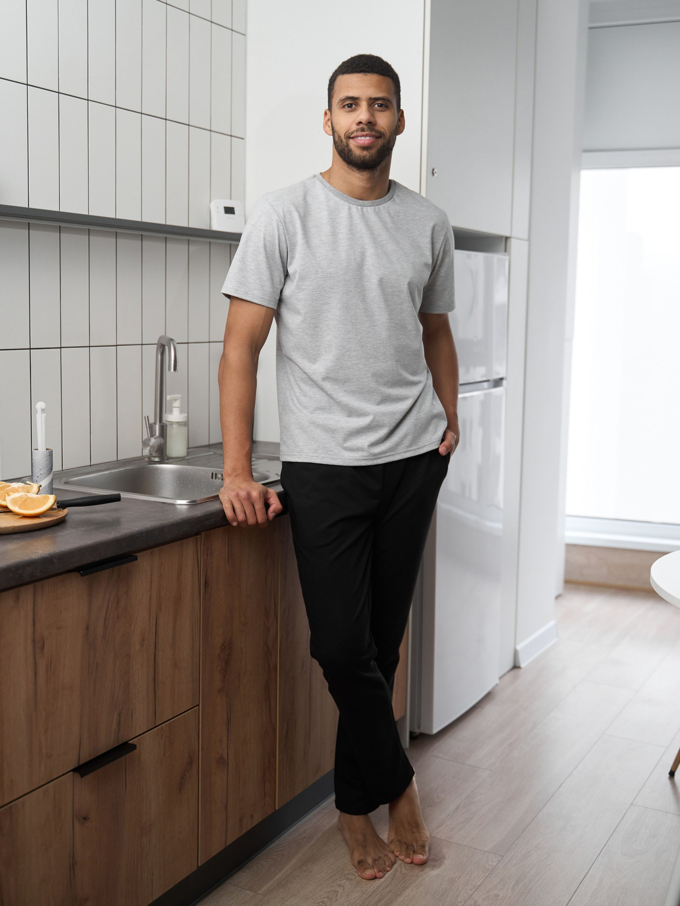 Домашній костюм HANDY WEAR Cotton Basic модель 0810-4 Фото