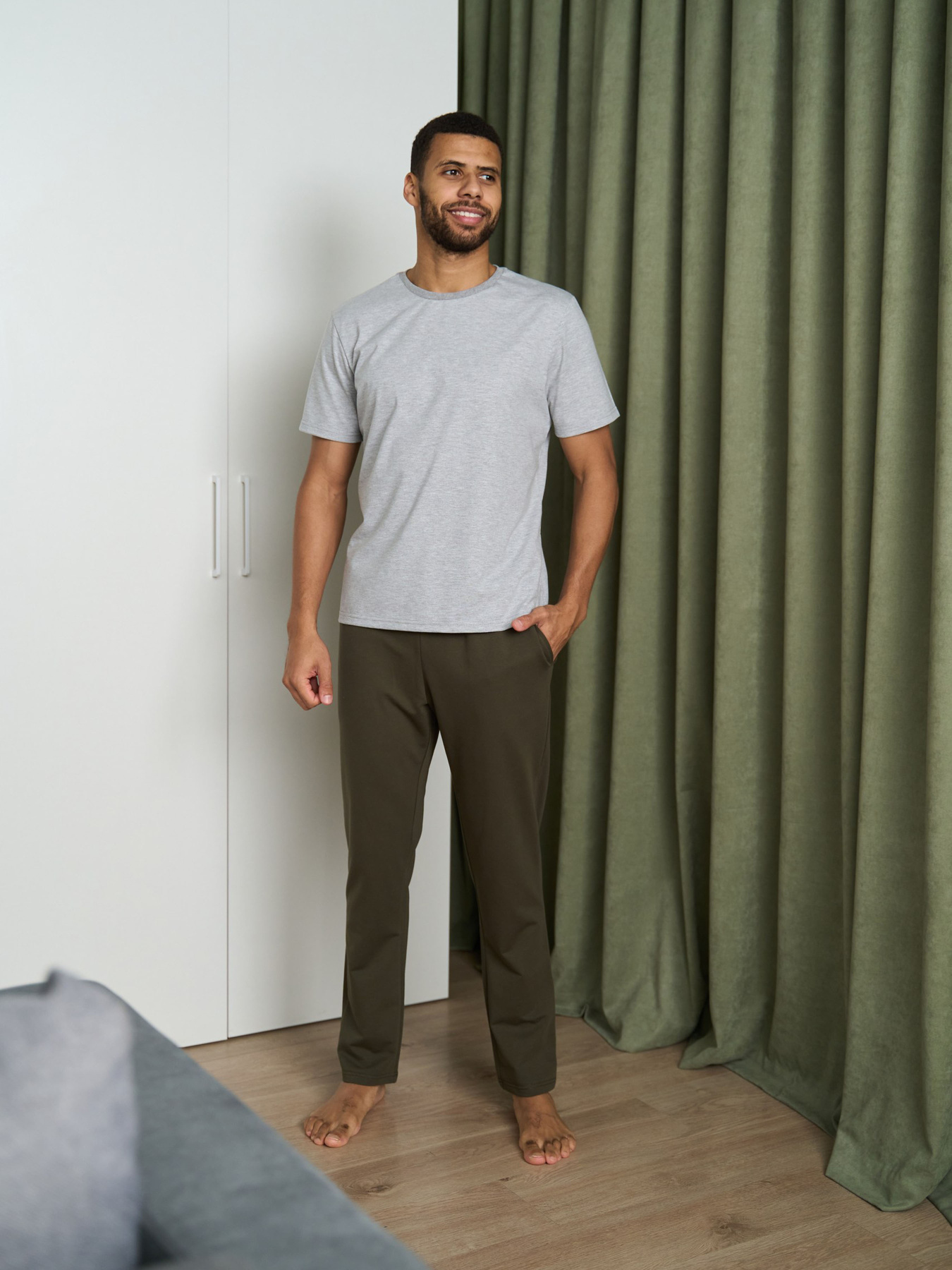 Домашній костюм HANDY WEAR Cotton Basic модель 0811-4 Фото