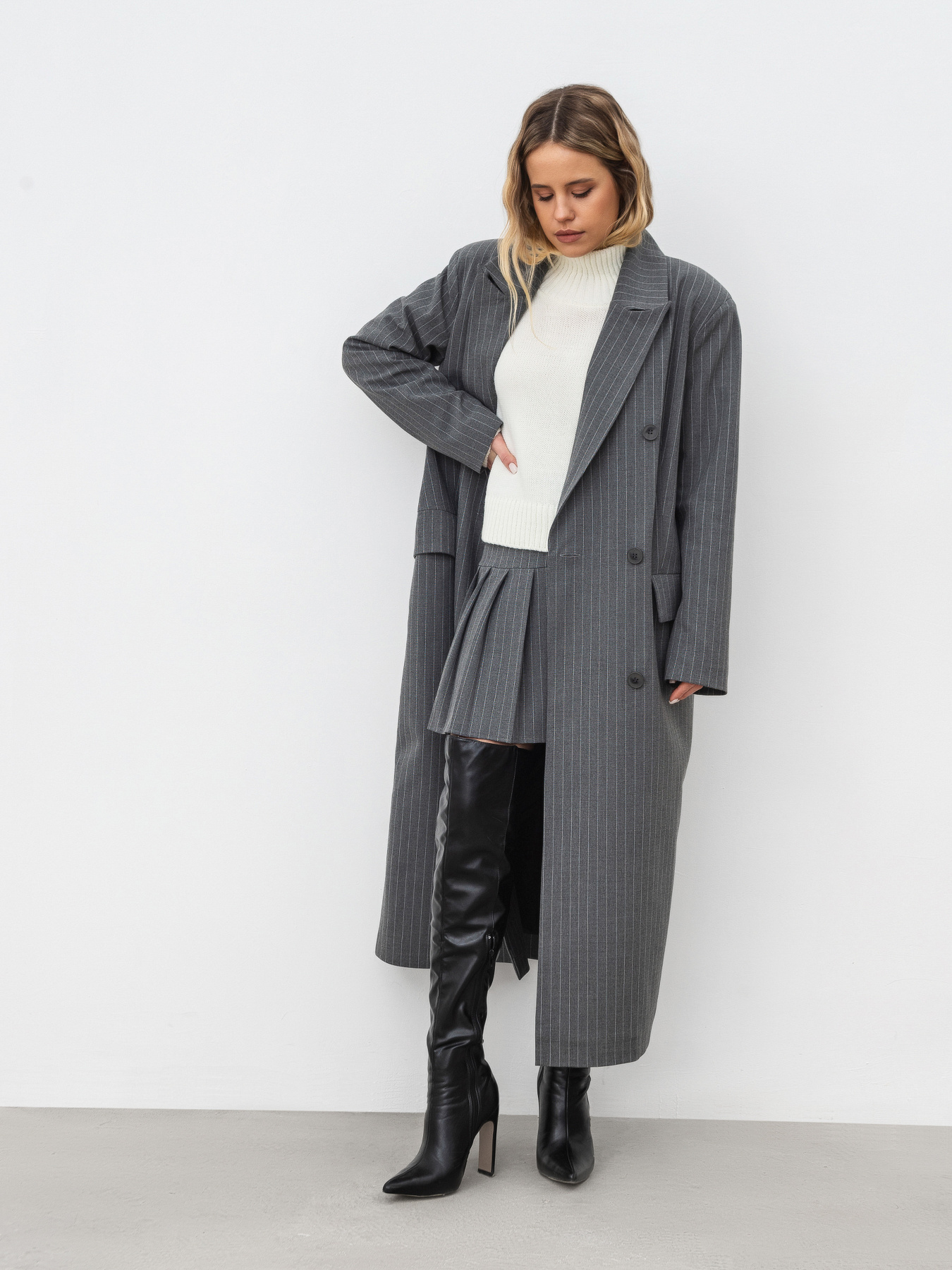 Пальто Romashka На Заміну Тренчу модель 221010605081 Фото