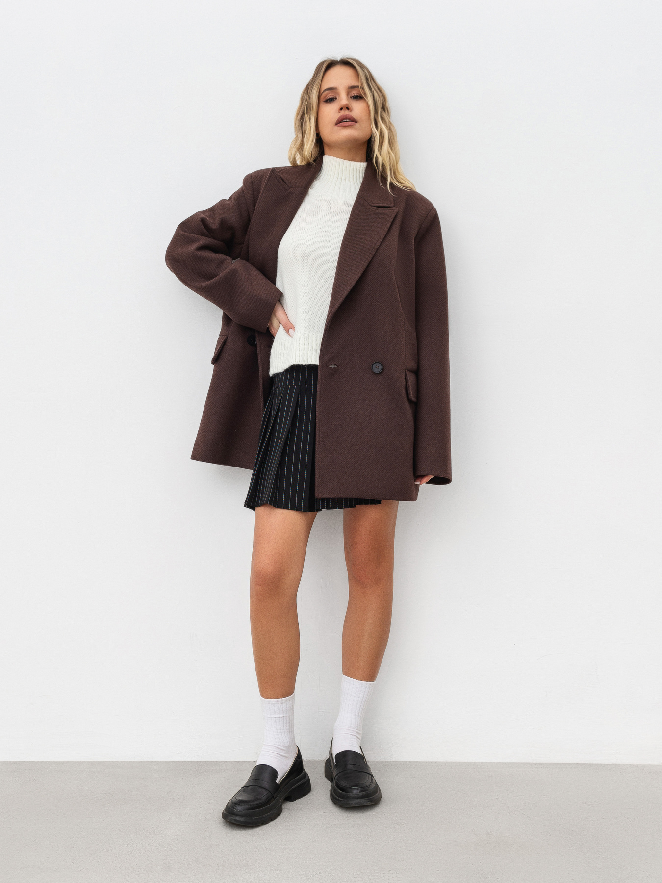 Пальто Romashka Те Саме Актуальне Міні модель 208024605061 Фото