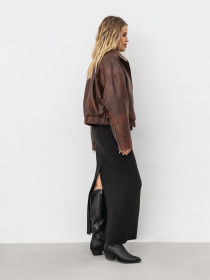 Шкіряна куртка Romashka Тато Носив модель 208024805061 Фото