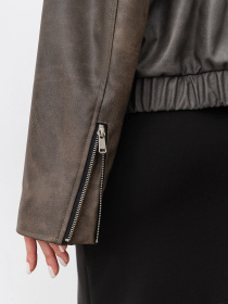 Шкіряна куртка Romashka Тато Носив модель 208024805081 Фото