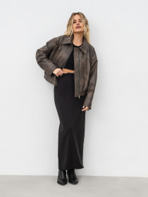 Шкіряна куртка Romashka Тато Носив модель 208024805081 Фото