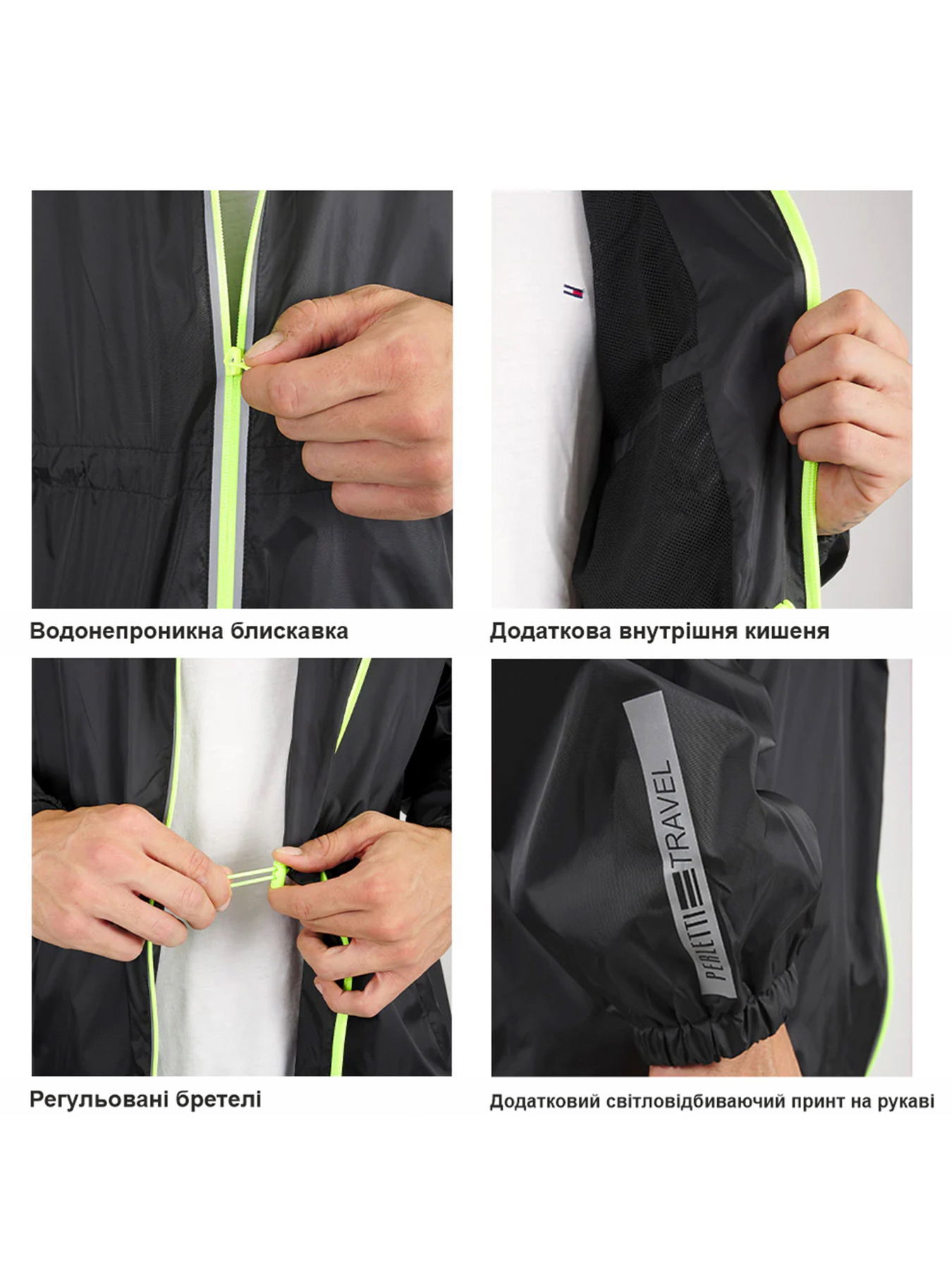 Ветровка PERLETTI Windbreaker модель 14220177S Фото