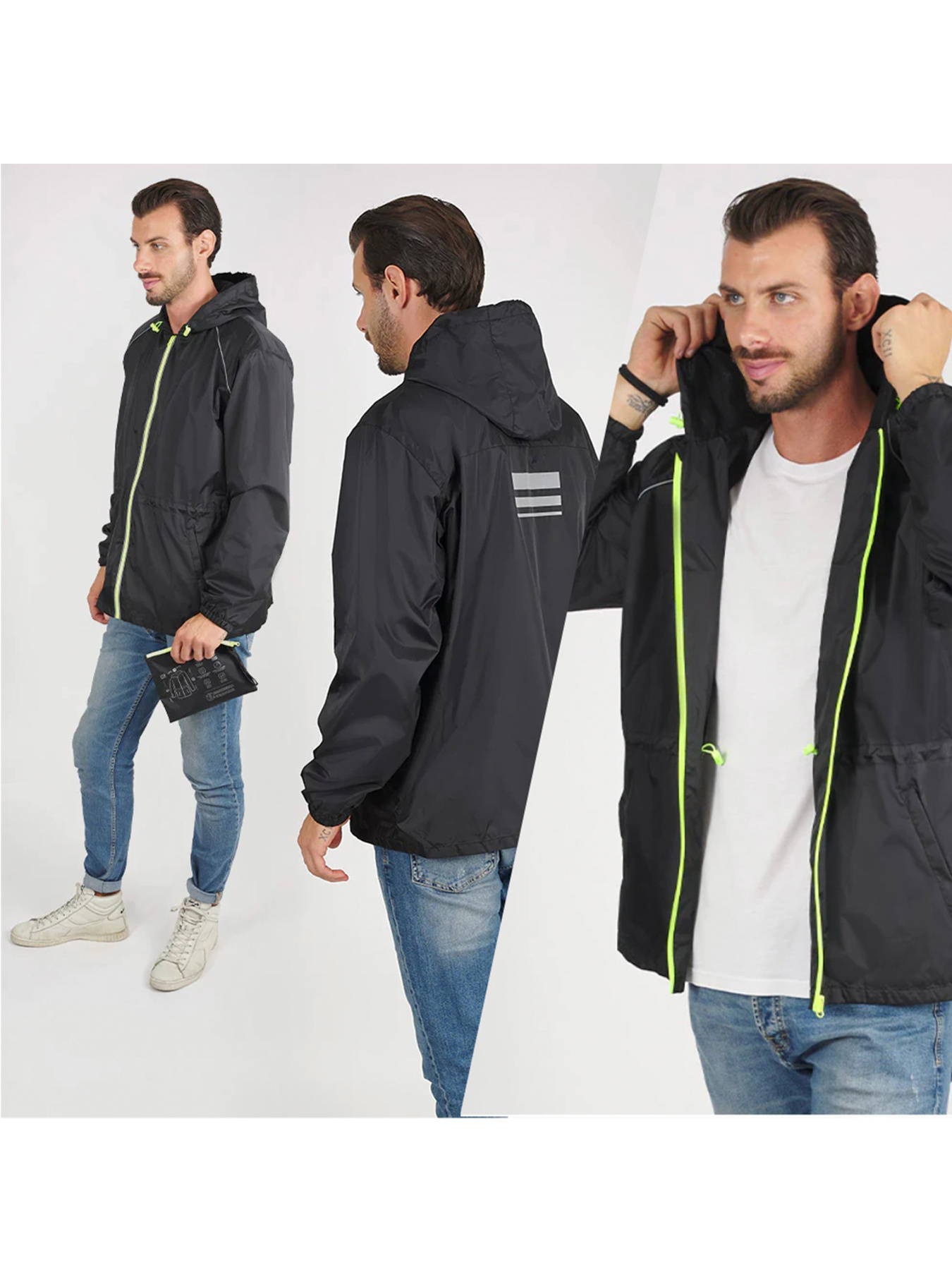 Ветровка PERLETTI Windbreaker модель 14220177S Ветровка PERLETTI Windbreaker модель 14220177S Фото