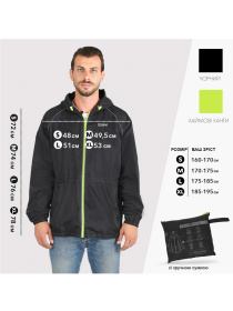 Ветровка PERLETTI Windbreaker модель 14220177S Ветровка PERLETTI Windbreaker модель 14220177S Фото