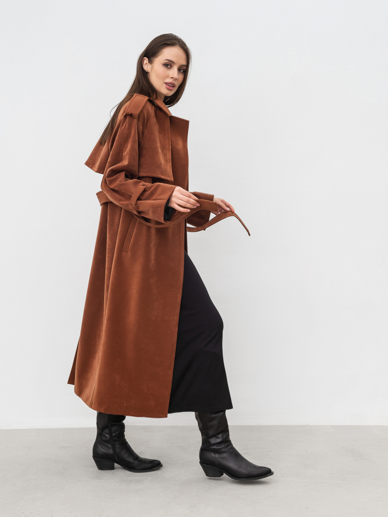 Тренч Romashka Вінтажний шик модель 208024905061 Фото