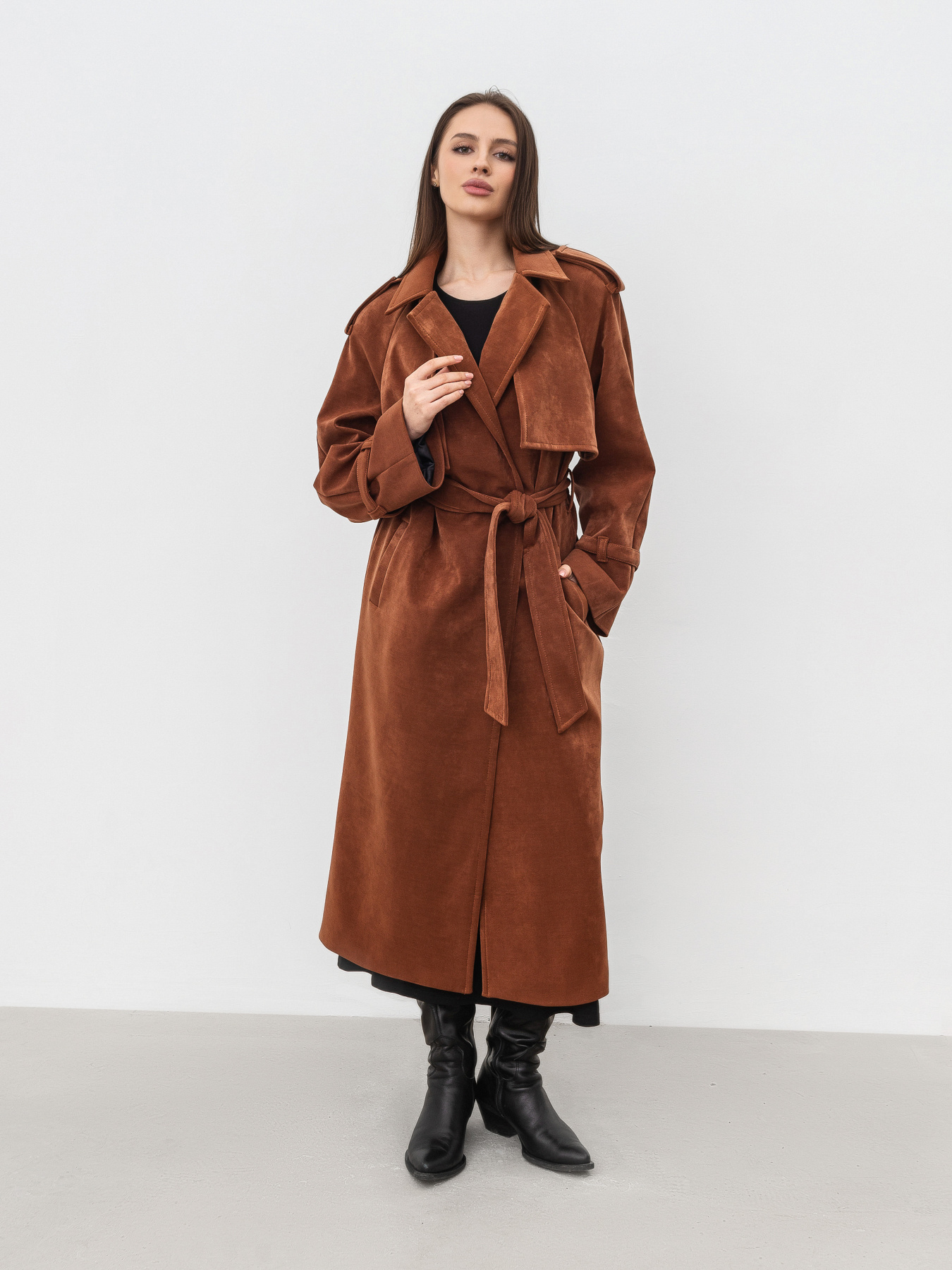 Тренч Romashka Вінтажний шик модель 208024905061 Фото