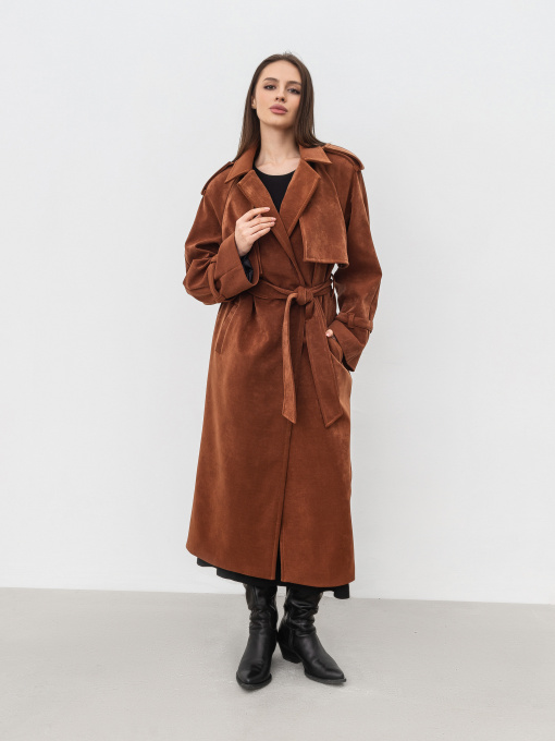 Тренч Romashka Вінтажний шик Модель 208024905061 Фото