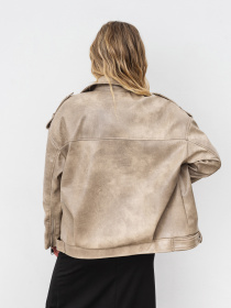 Куртка кожаная Romashka Берлін модель 208016204073 Фото