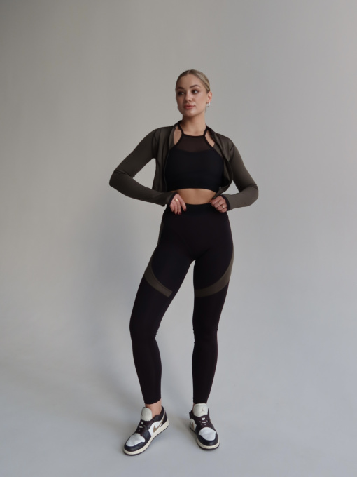 Спортивные леггинсы Asalart модель 9800-2 Фото