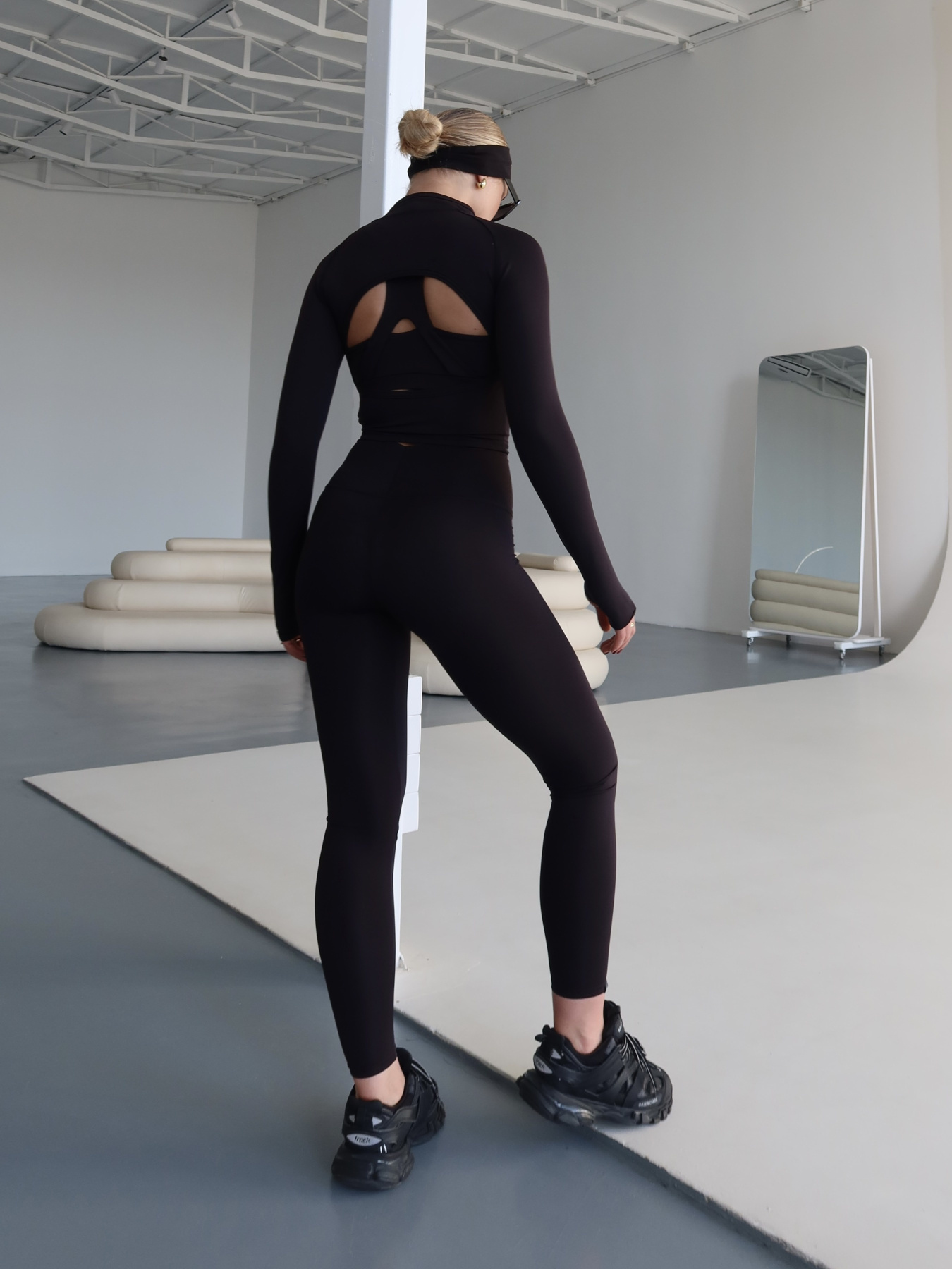 Леггинсы спортивные Asalart модель 1600-0 Фото