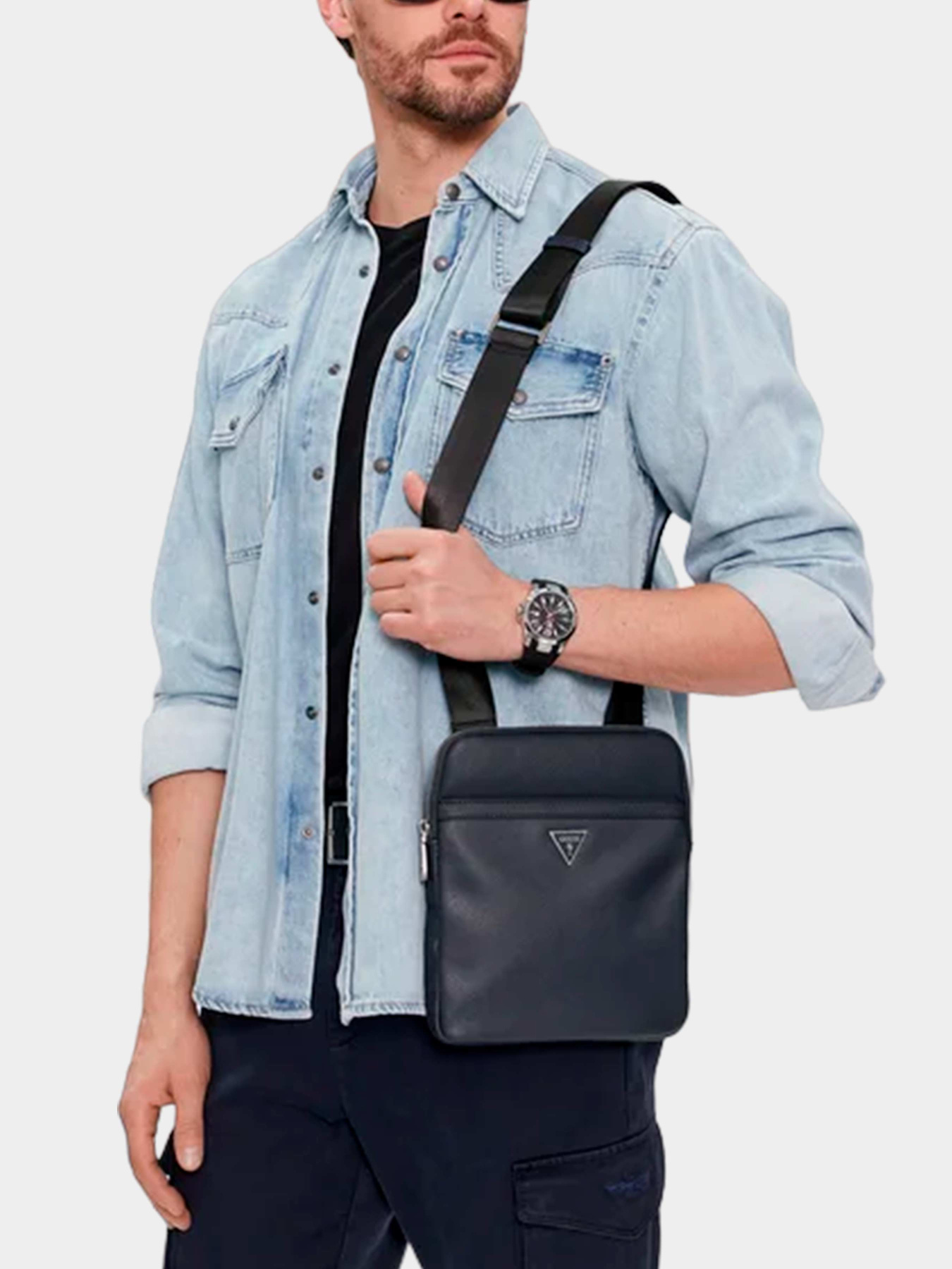 Сумки GUESS модель HMECSA-P3123-BLU Фото