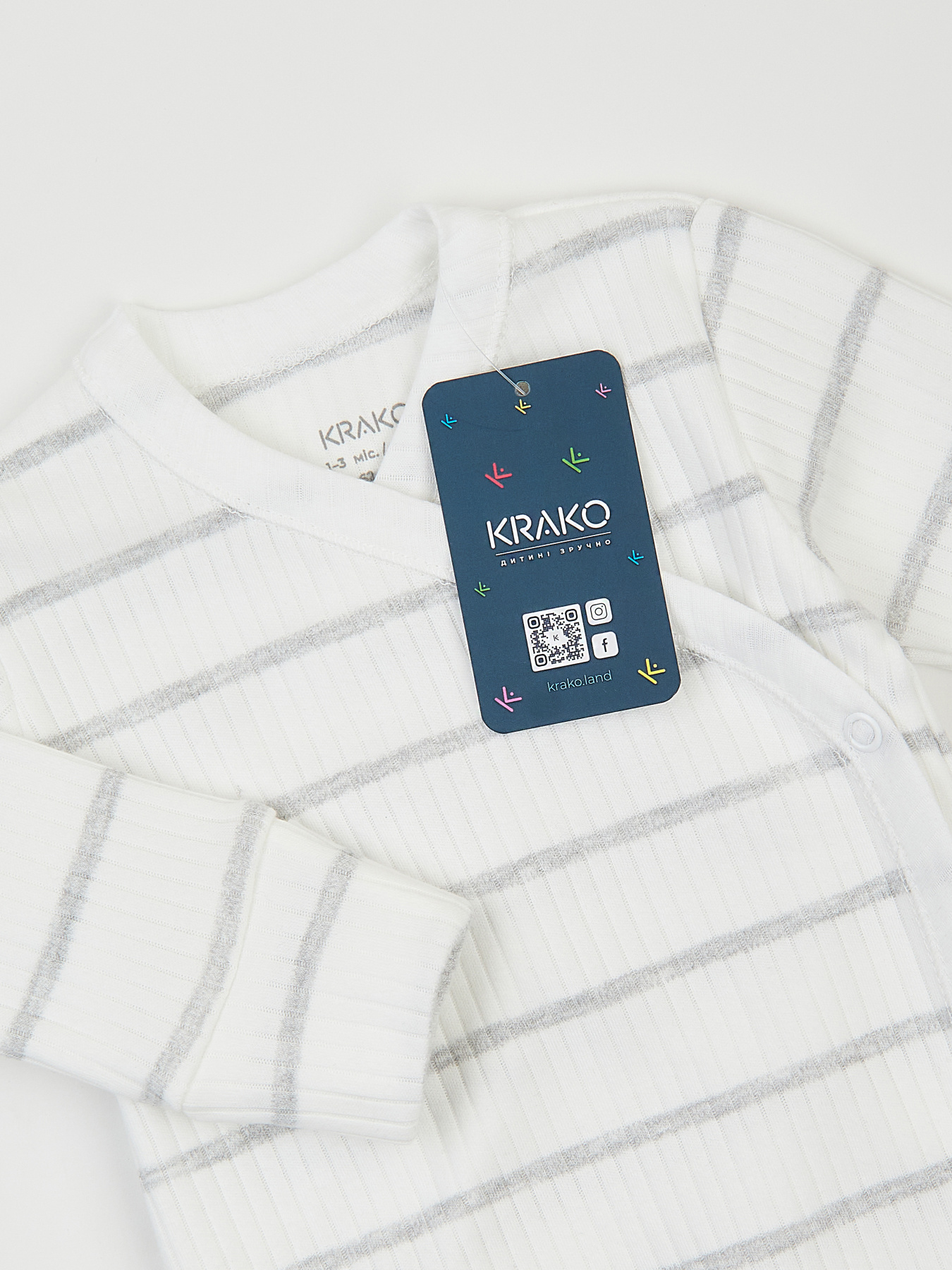 Боді для немовлят KRAKO модель НФ-00001301 Фото
