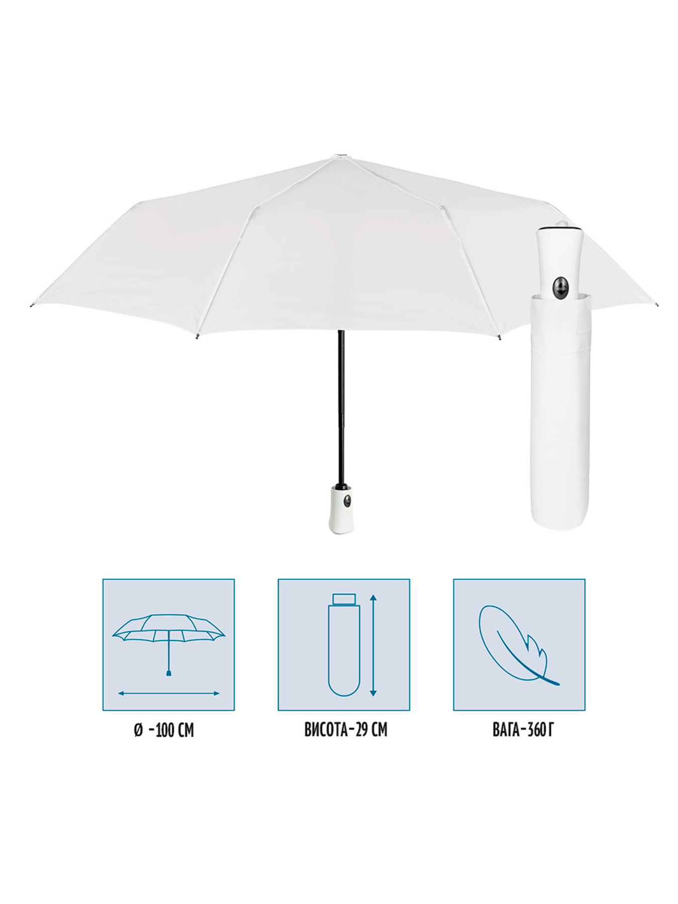 Зонт PERLETTI Ombrelli модель 96009-04 Фото