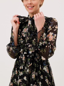 Сукня міді Alnest модель AN 140 Сукня міді Alnest модель AN 140 Фото