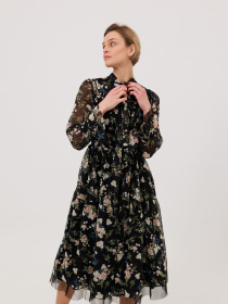 Сукня міді Alnest модель AN 140 Сукня міді Alnest модель AN 140 Фото