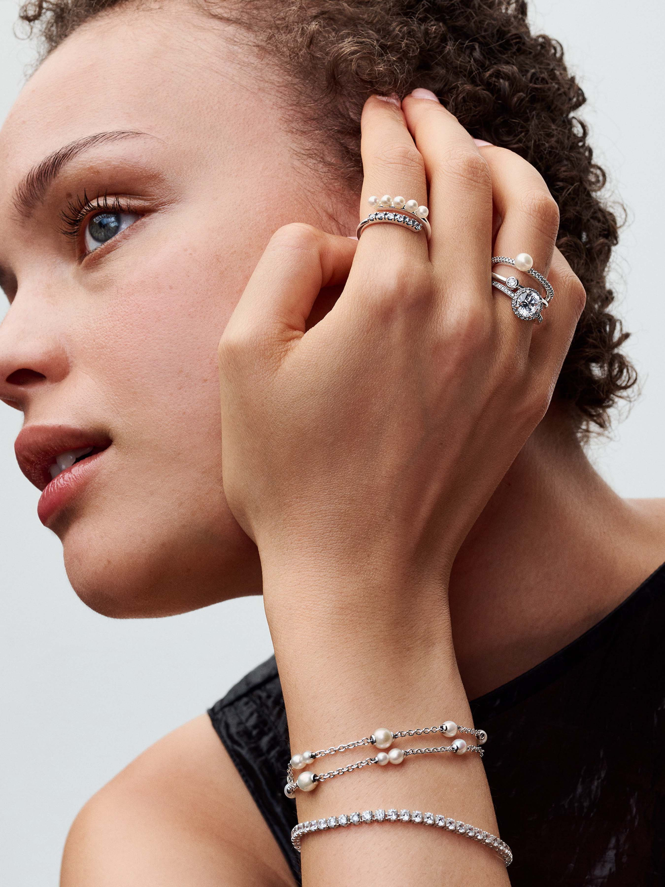 Каблучки PANDORA модель 193147C01 Фото