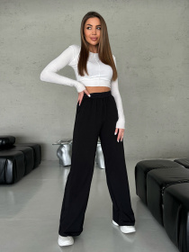 Палаццо ISSA Plus модель 14303_черный Палаццо ISSA Plus модель 14303_черный Фото