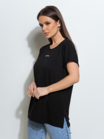 Футболка ISSA Plus модель 14497_черный Футболка ISSA Plus модель 14497_черный Фото