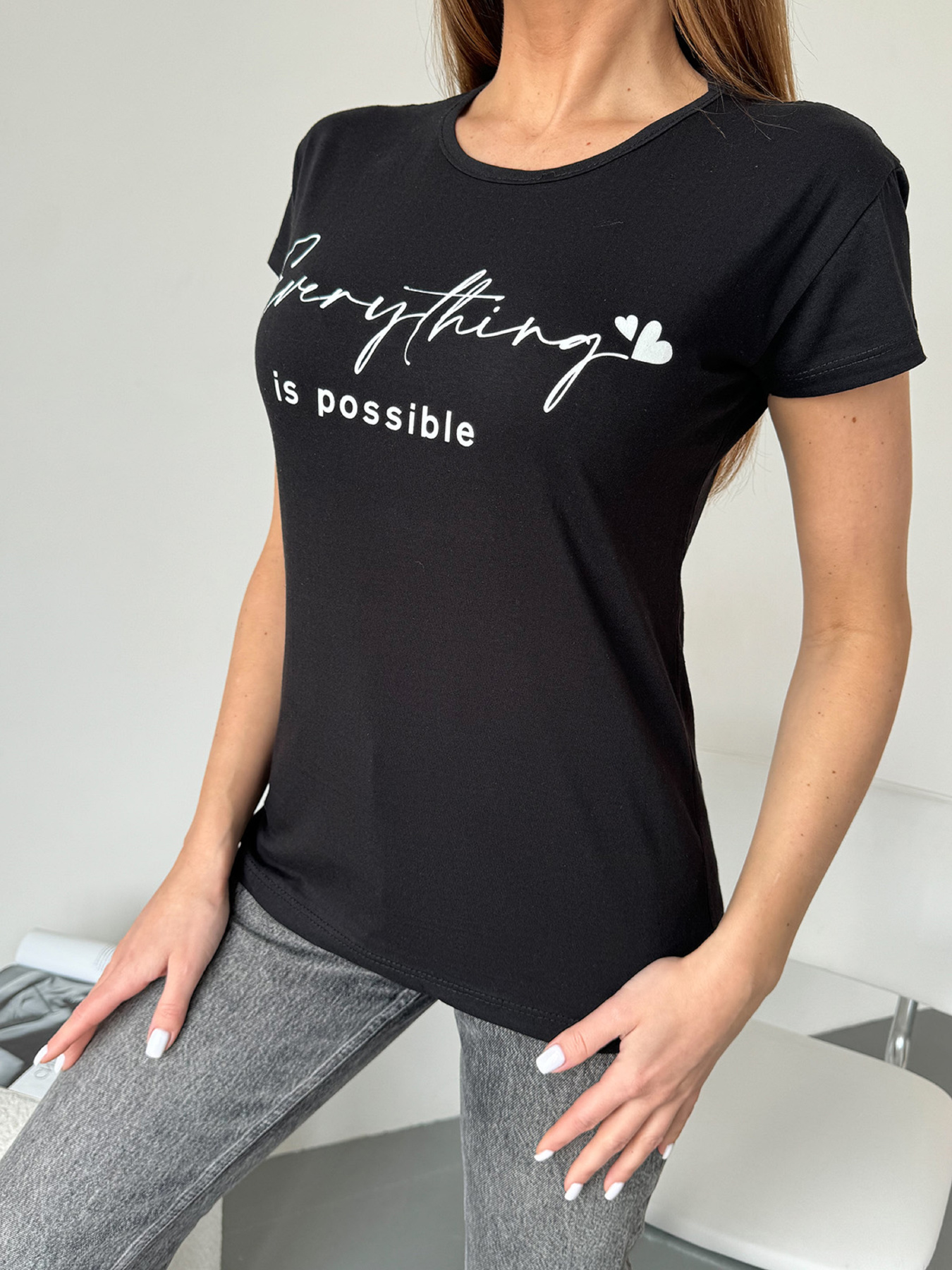 Футболка ISSA Plus модель WN20-593_черный Фото