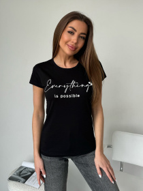 Футболка ISSA Plus модель WN20-593_черный Фото