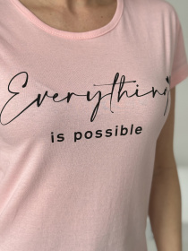 Футболка ISSA Plus модель WN20-593_розовый Фото