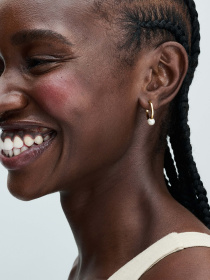 Серьги-кольца PANDORA модель 263170C01 Фото