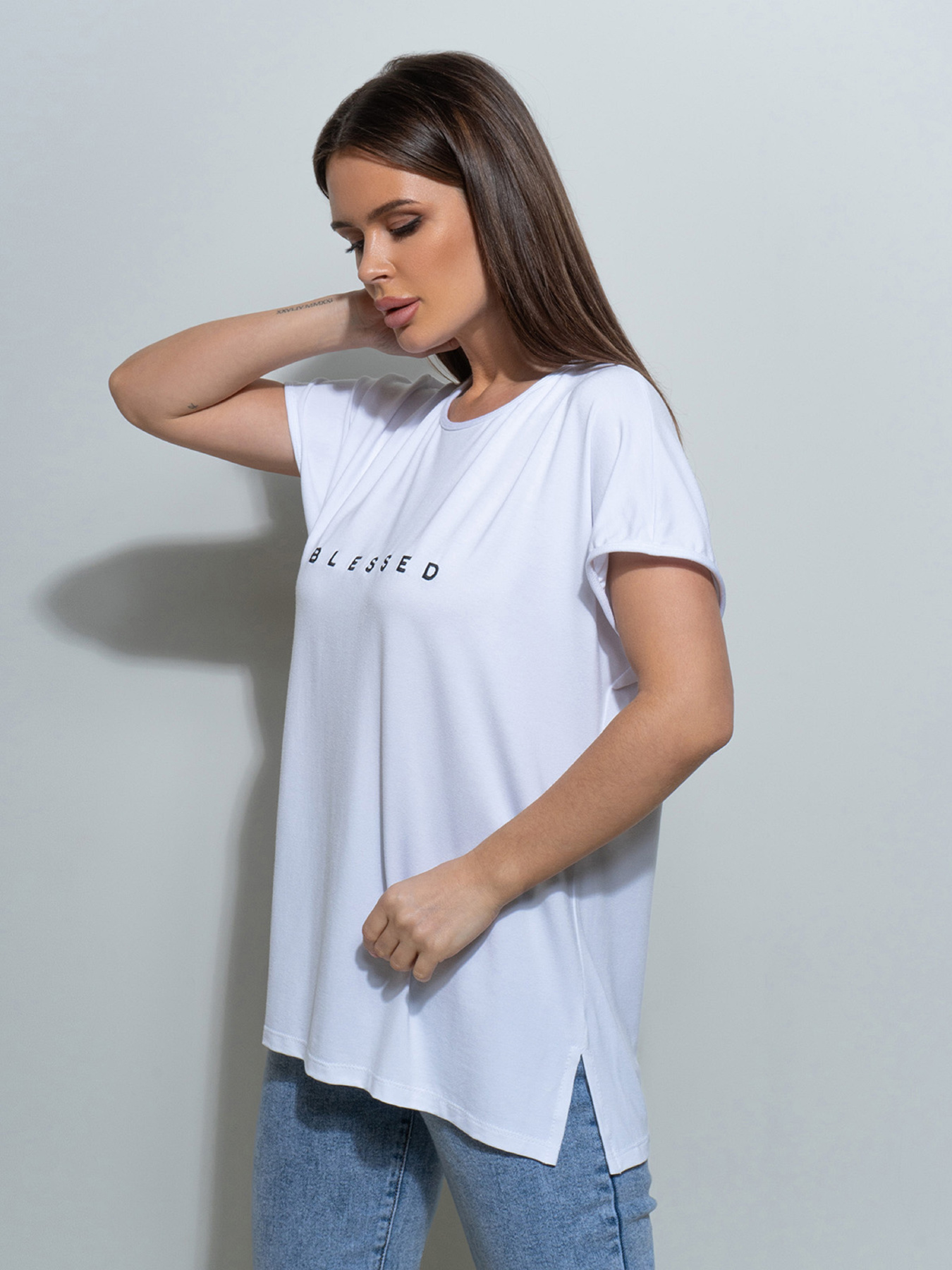 Футболка ISSA Plus модель 14496_белый Фото