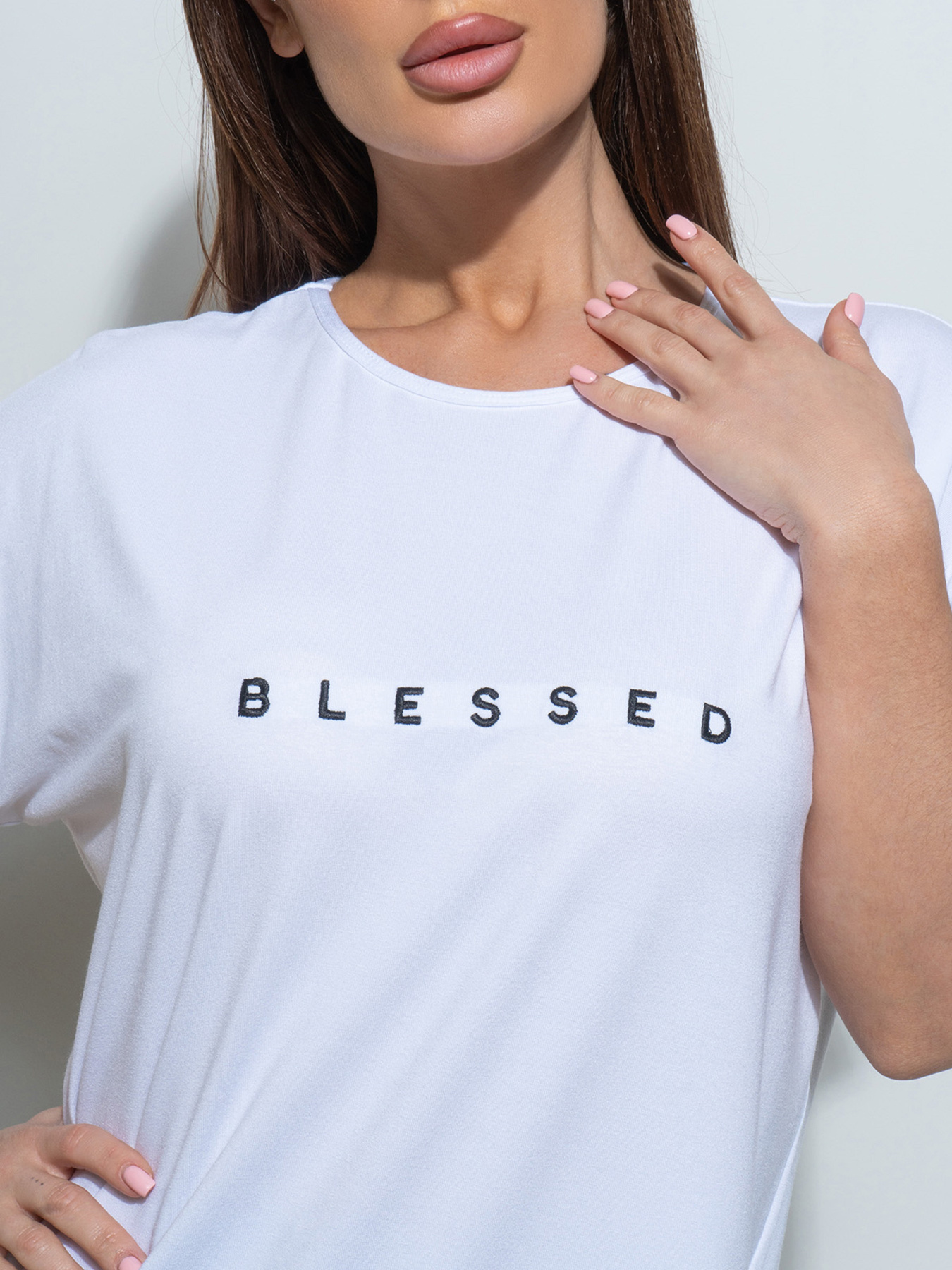 Футболка ISSA Plus модель 14496_белый Фото