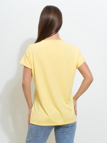 Футболка ISSA Plus модель 14496_желтый Фото