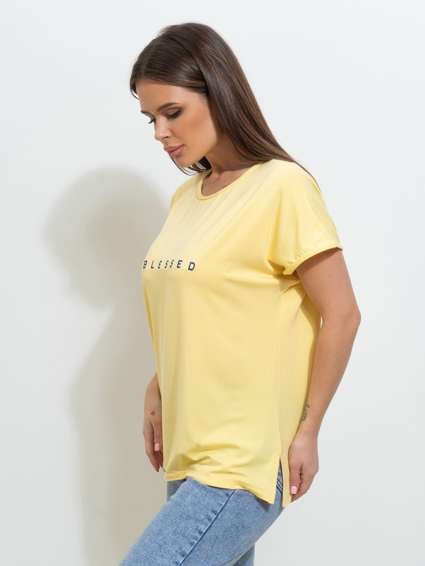 Футболка ISSA Plus модель 14496_желтый Фото