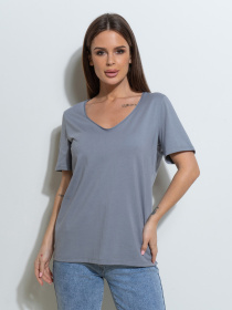 Футболки и поло ISSA Plus модель 14494_серый Фото