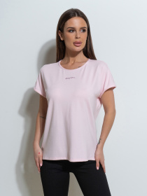 Футболка ISSA Plus модель 14497_розовый Футболка ISSA Plus модель 14497_розовый Фото