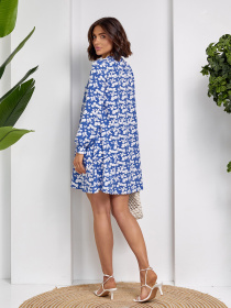 Платье мини ISSA Plus модель 14511_мультиколор Фото