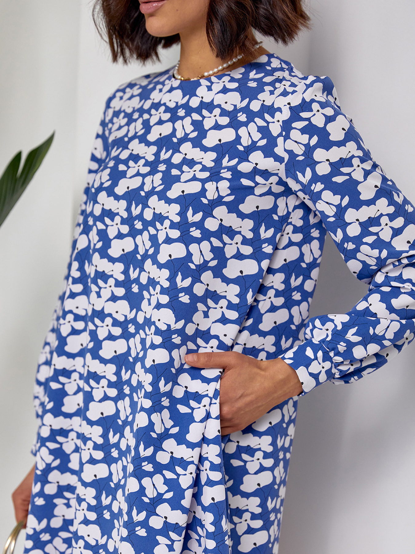 Сукня міні ISSA Plus модель 14511_мультиколор Фото