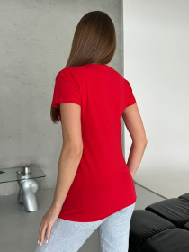 Футболка ISSA Plus модель WN20-593_красный Фото