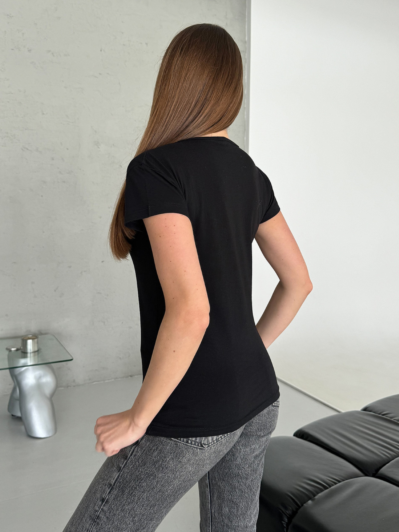 Футболка ISSA Plus модель WN20-594_черный Фото