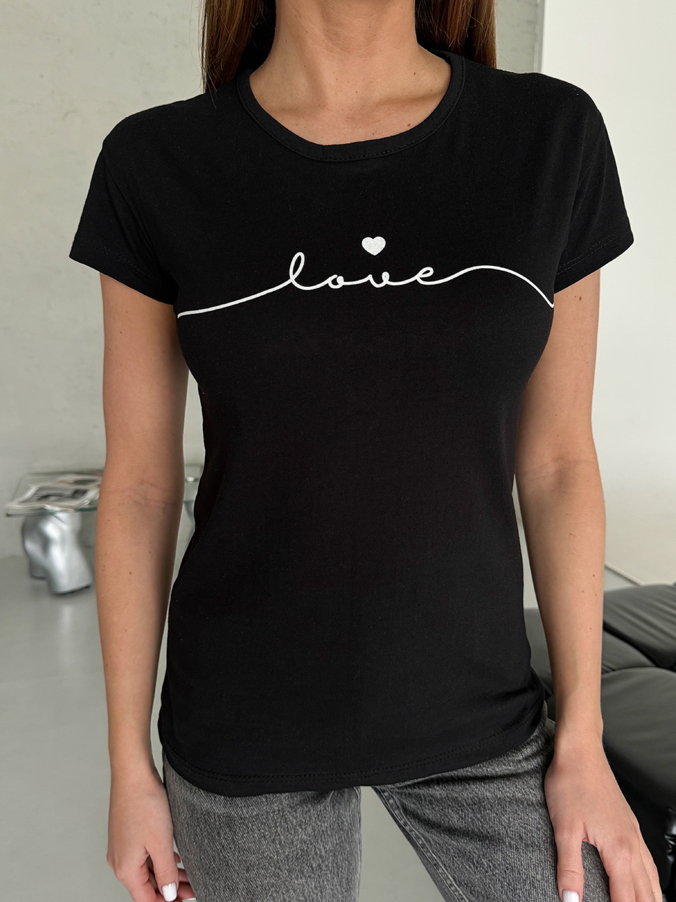 Футболка ISSA Plus модель WN20-594_черный Фото