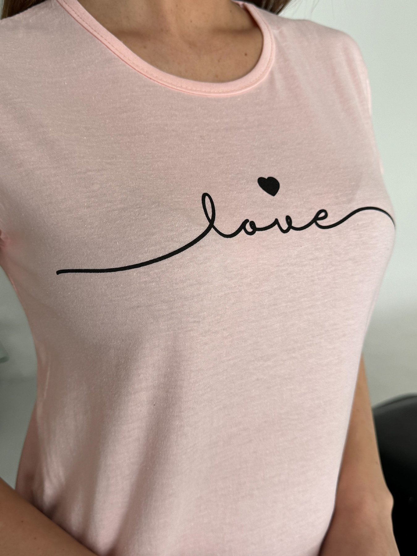 Футболка ISSA Plus модель WN20-594_розовый Фото