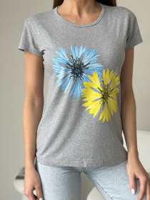 Футболка ISSA Plus модель WN20-595_серый Фото