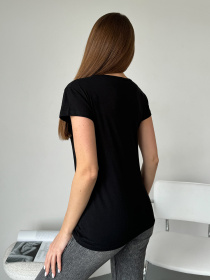 Футболка ISSA Plus модель WN20-596_черный Фото