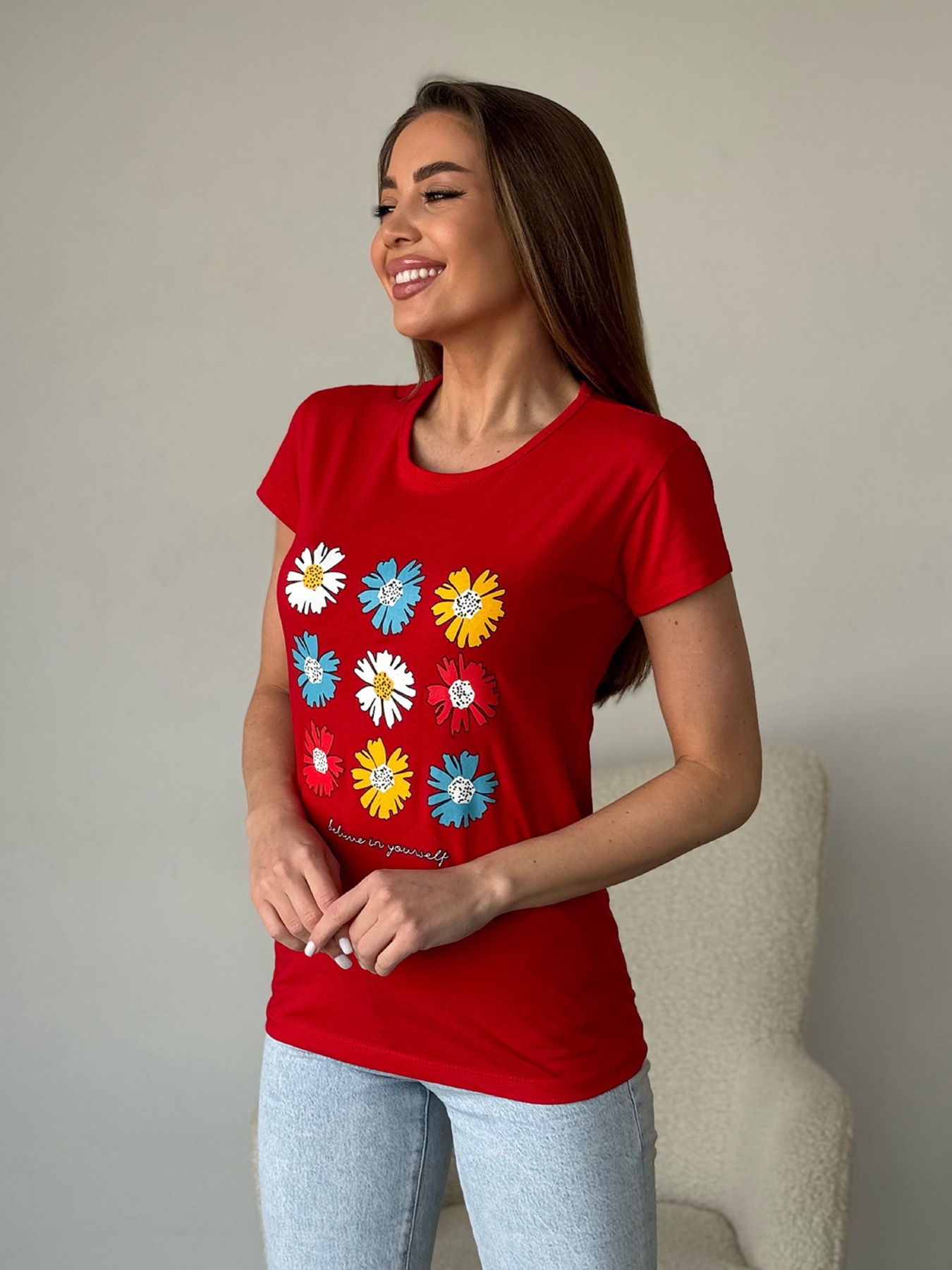 Футболка ISSA Plus модель WN20-597_красный Фото