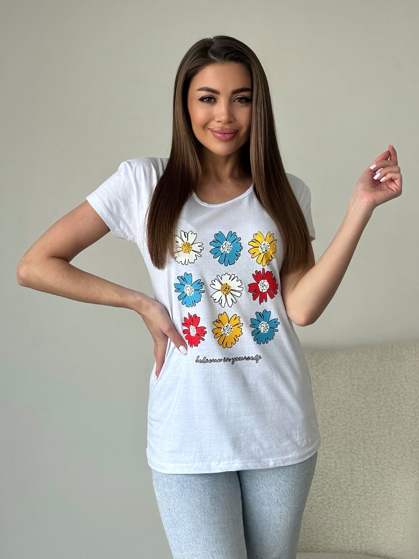 Футболка ISSA Plus модель WN20-597_белый Фото