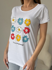 Футболка ISSA Plus модель WN20-597_белый Фото